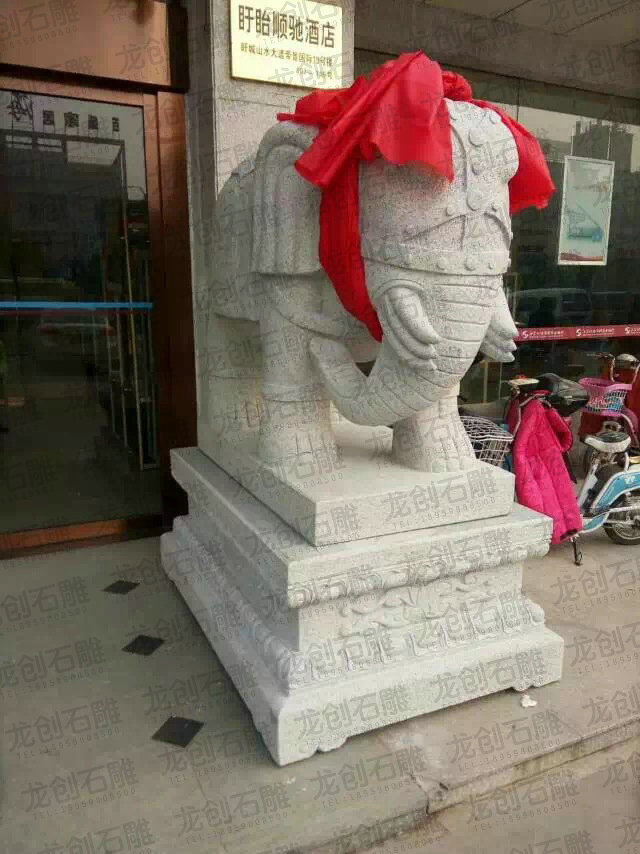 為何石雕大象在生活中這么流行擺放？